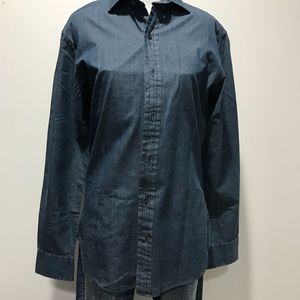 Ralph Lauren blue denim button down